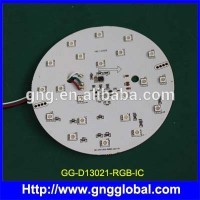 GnG Shenzhen low price addressable rgb full color stage led pixel pcb