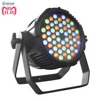 Wholesale Guangzhou stage light full color RGBW 4in1 Color Ip65 led 54x3w led par light