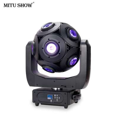 DMX512 Stage Lighting 12x20W RGBW DJ Beam LED Football Moving Head