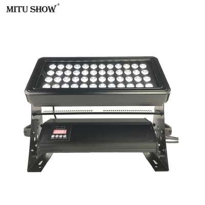 nice 48pcs 4in1 LED City Color Outdoor Waterproof LED Wall Washer Stage Light for events